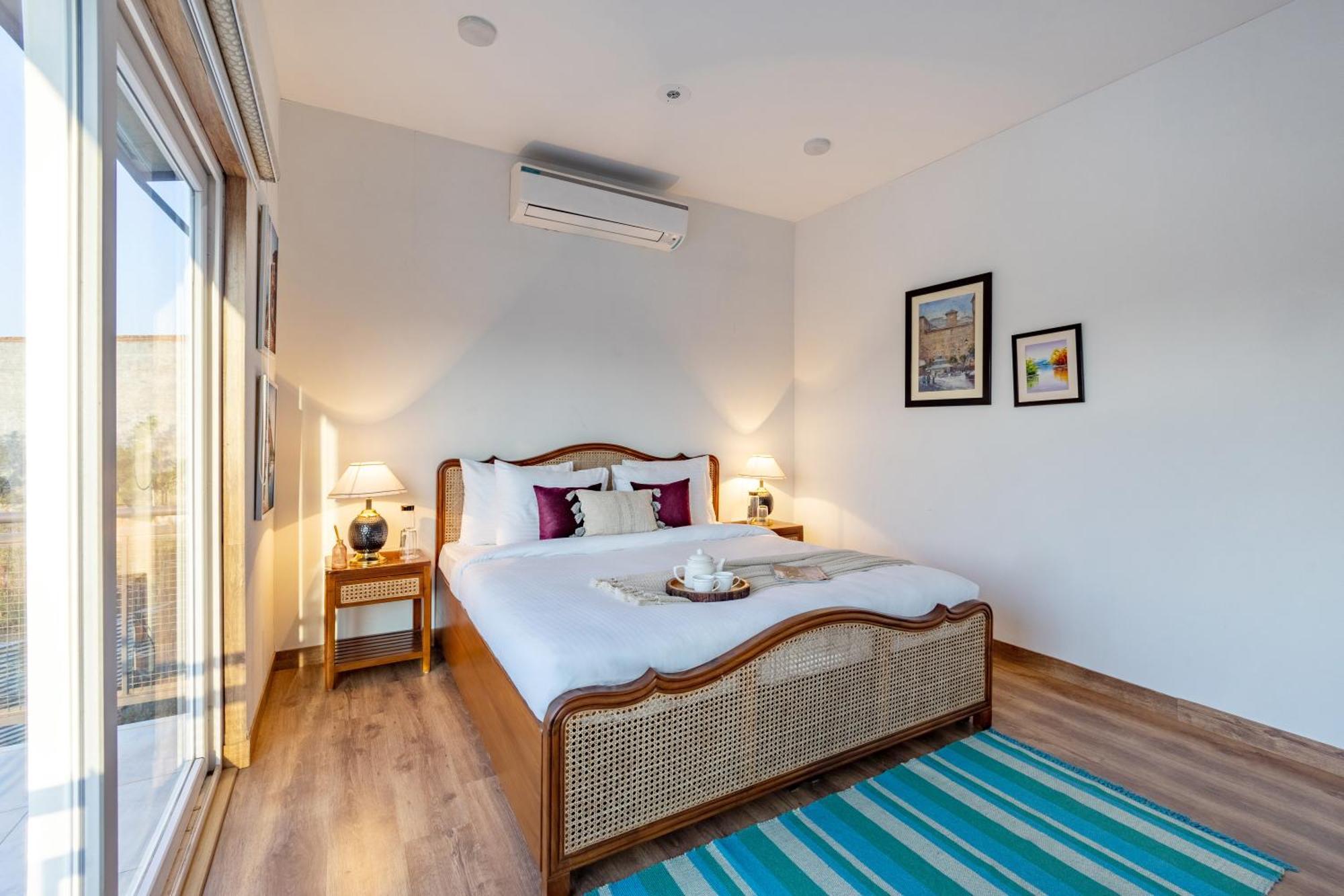 Elivaas Hidden Oasis 4Bhk With Pool, Mud House & Container House Villa Dhauj Exteriör bild