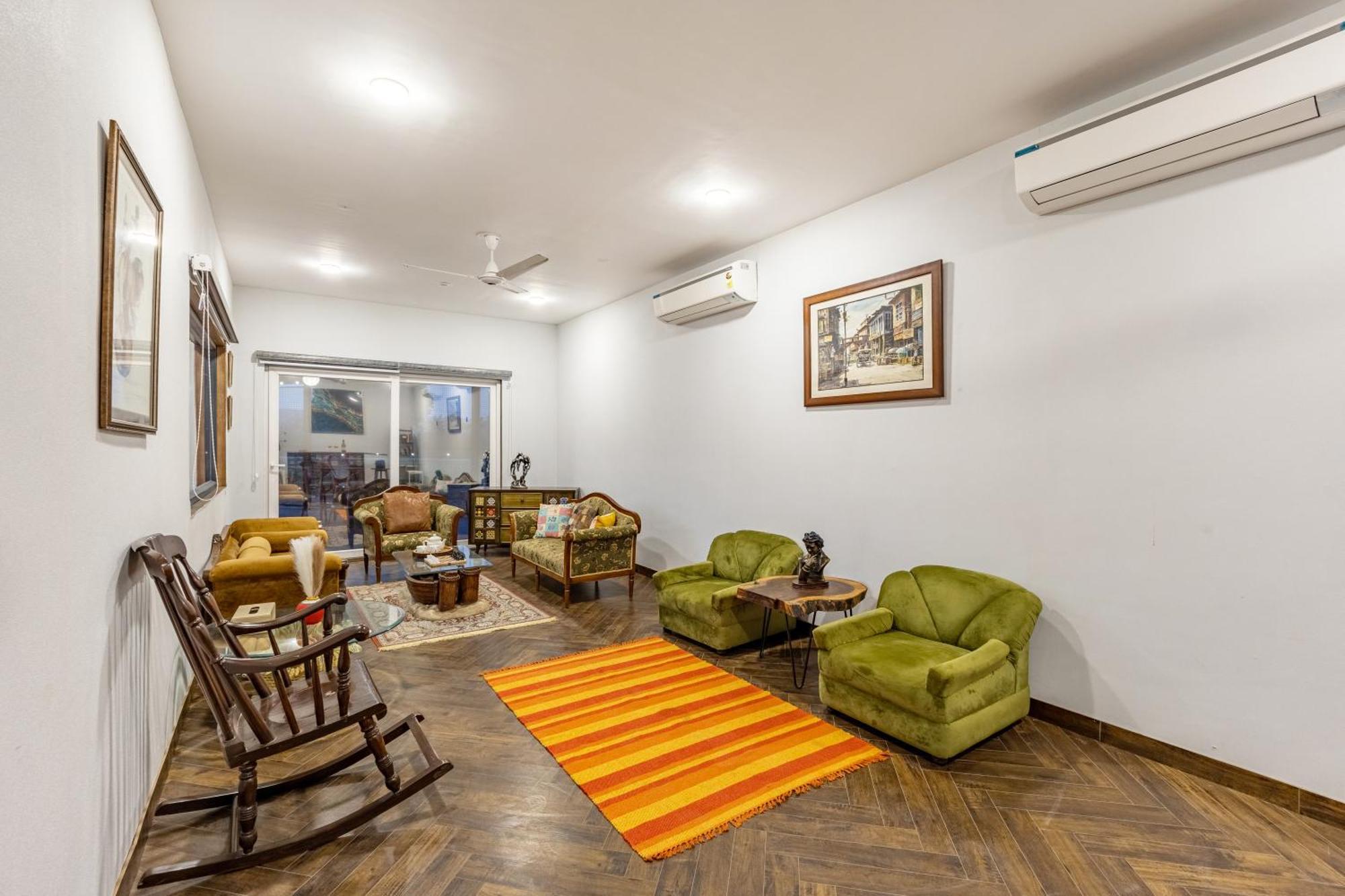 Elivaas Hidden Oasis 4Bhk With Pool, Mud House & Container House Villa Dhauj Exteriör bild