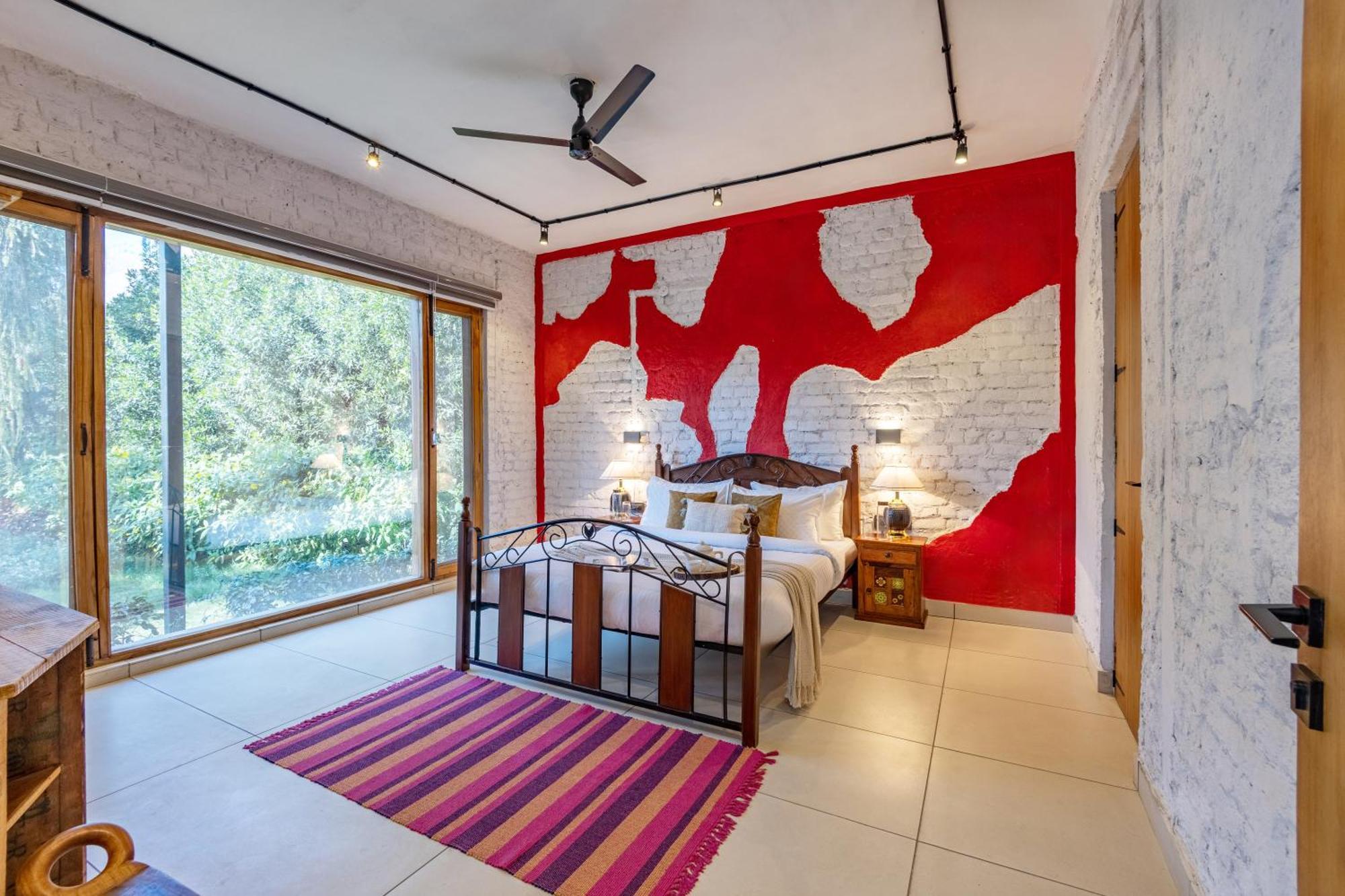 Elivaas Hidden Oasis 4Bhk With Pool, Mud House & Container House Villa Dhauj Exteriör bild
