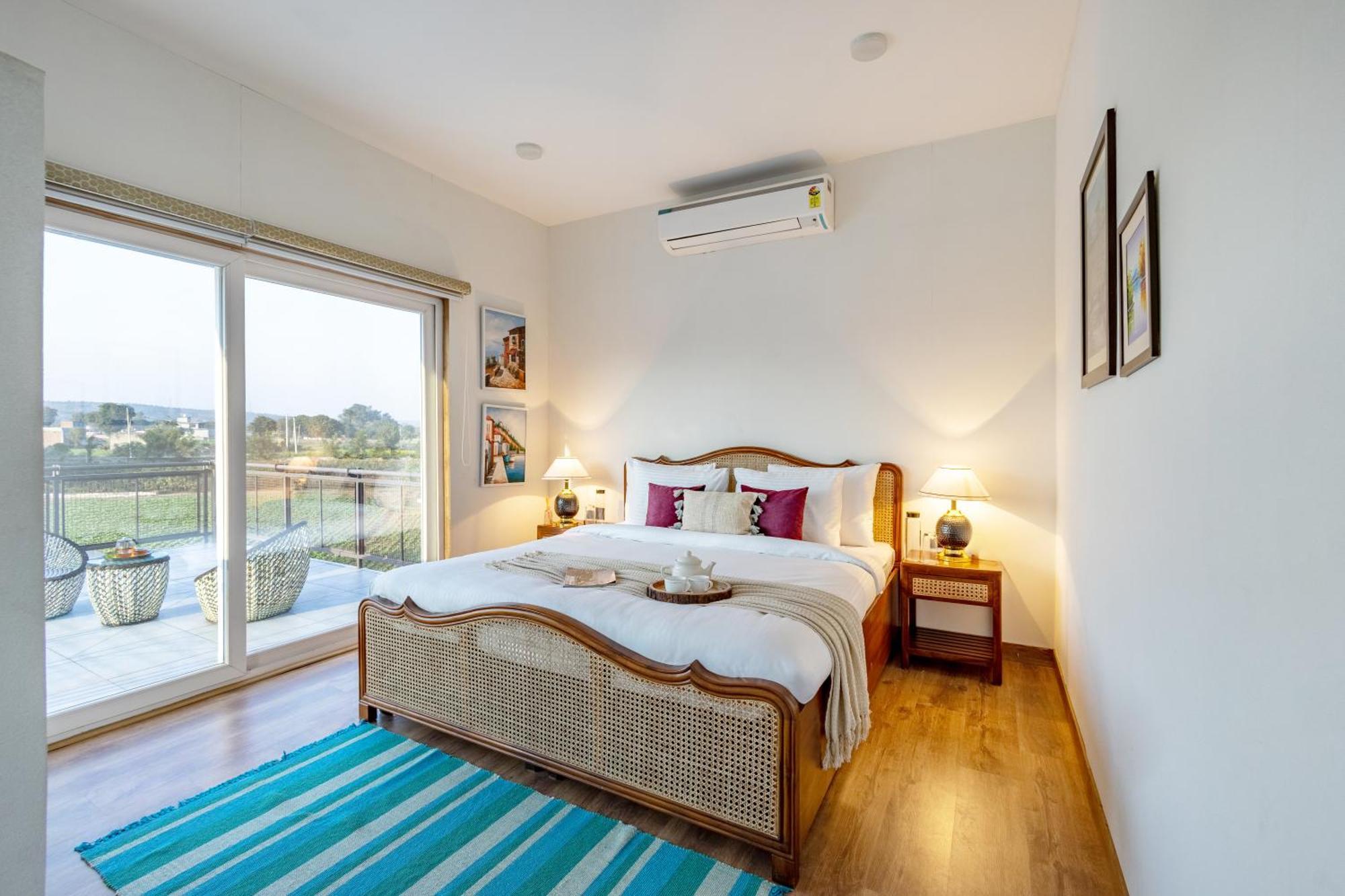 Elivaas Hidden Oasis 4Bhk With Pool, Mud House & Container House Villa Dhauj Exteriör bild