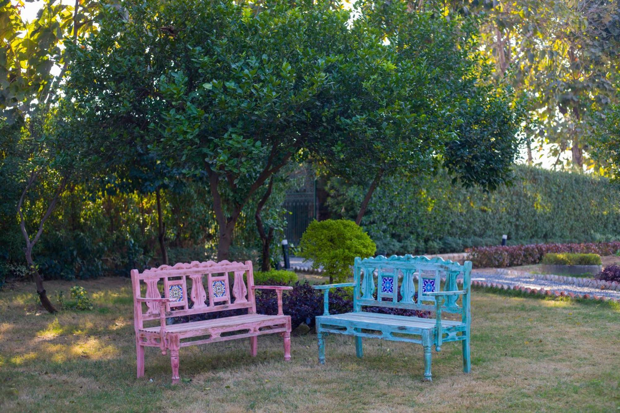 Elivaas Hidden Oasis 4Bhk With Pool, Mud House & Container House Villa Dhauj Exteriör bild