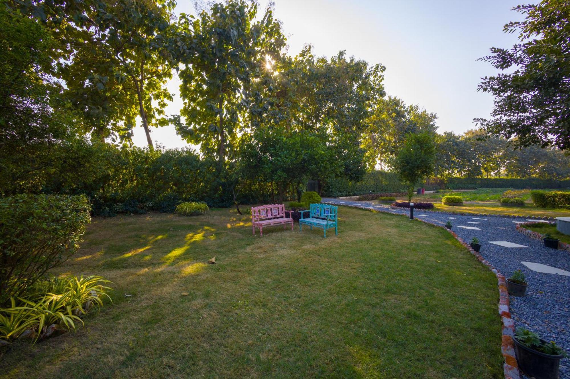 Elivaas Hidden Oasis 4Bhk With Pool, Mud House & Container House Villa Dhauj Exteriör bild